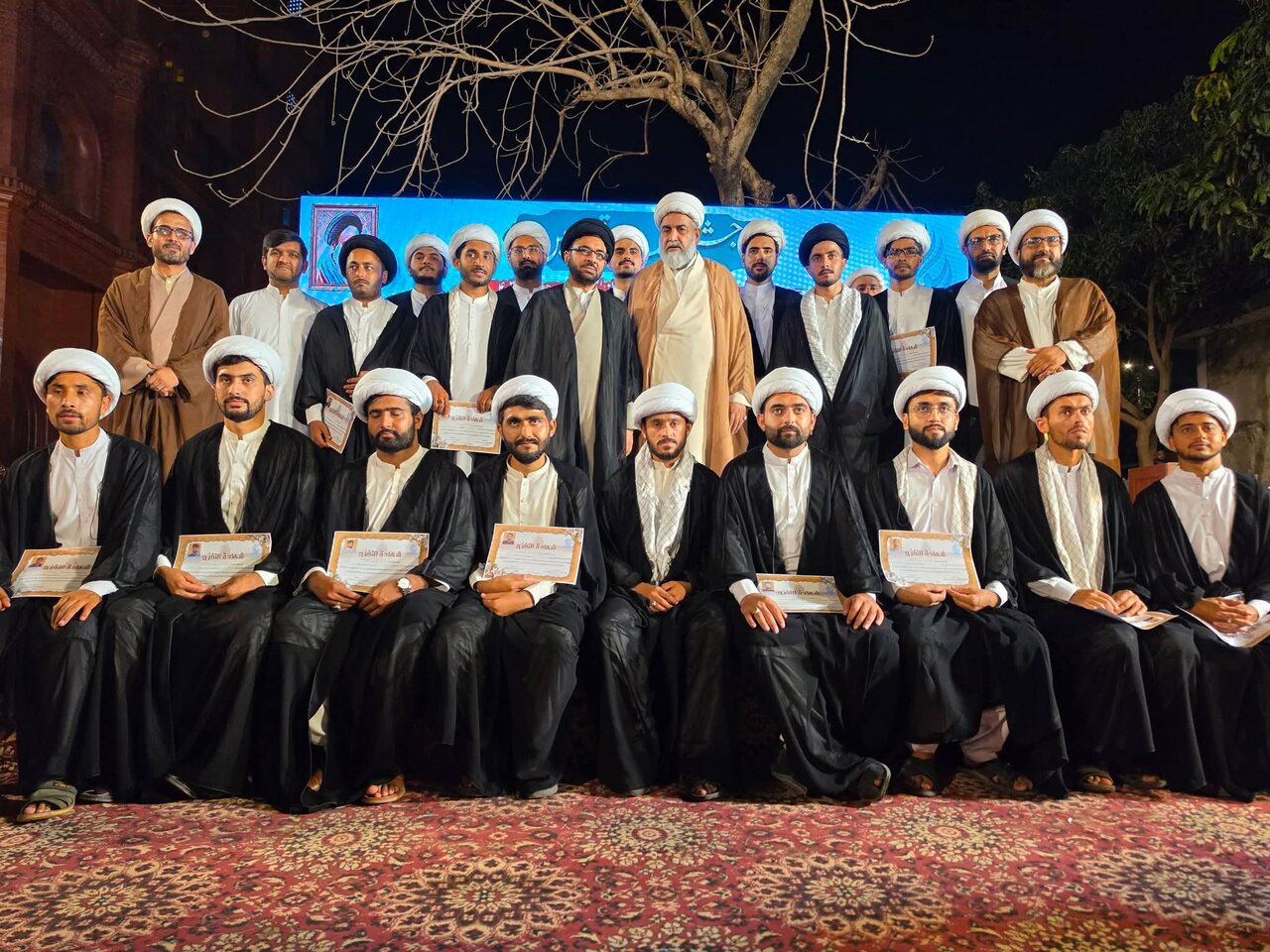 حوزہ علمیہ الولایہ اسلام آباد میں جشنِ آغاز امامت و تقریب عمامہ پوشی+تصاویر