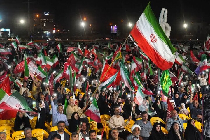 تصاویر /,حضور میدانی مردم قزوین در ایستگاه صدوهشتاد و یکم