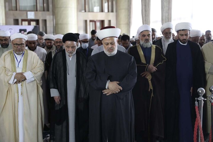تصاویر/ اقامه نماز وحدت در چهلمین کنفرانس بین المللی وحدت اسلامی