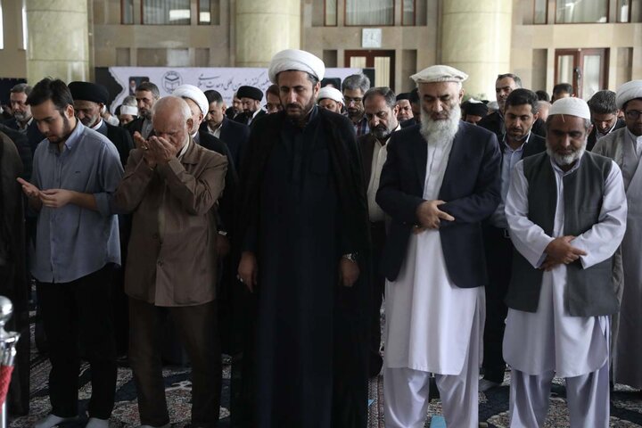 تصاویر/ اقامه نماز وحدت در چهلمین کنفرانس بین المللی وحدت اسلامی