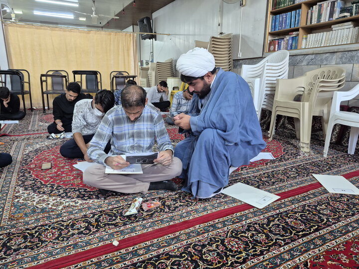 تصاویر/ مرحله دوم آزمون ورودی مدارس علمیه منطقه کاشان