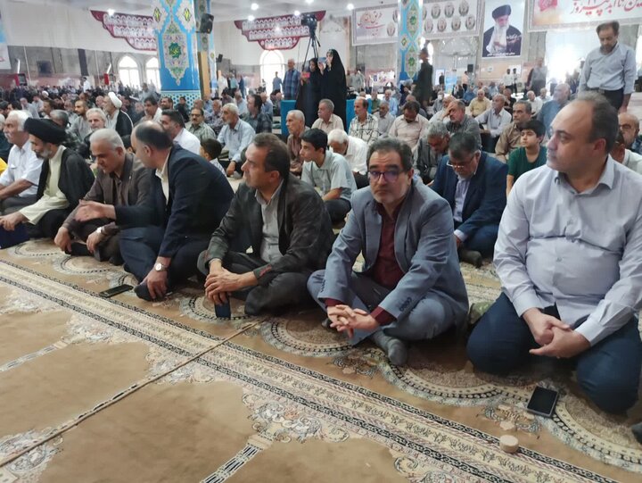 تصاویر/ نمازعبادی سیاسی جمعه کاشان
