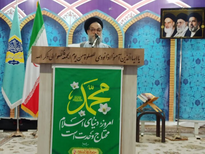 تصاویر/ نمازعبادی سیاسی جمعه کاشان