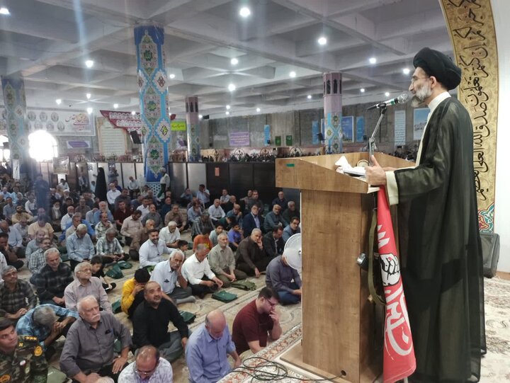 تصاویر/ نمازعبادی سیاسی جمعه کاشان