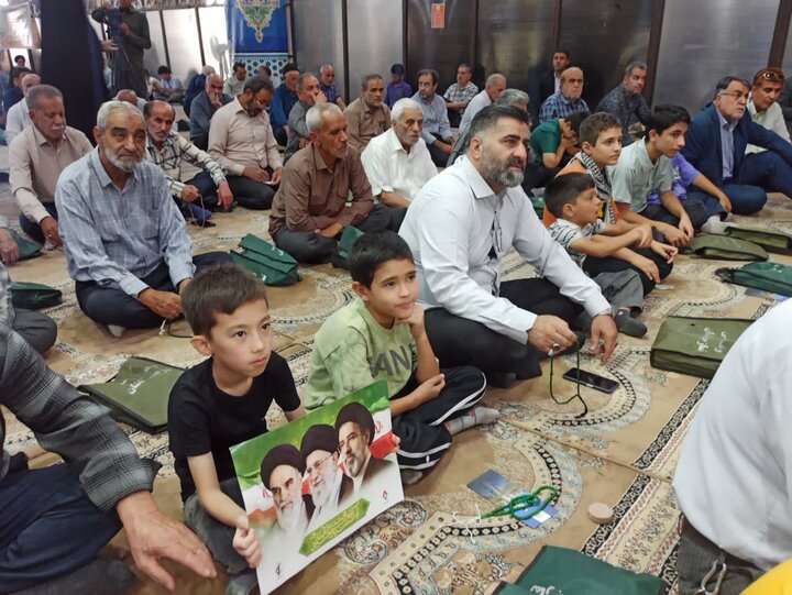 تصاویر/ نمازعبادی سیاسی جمعه کاشان