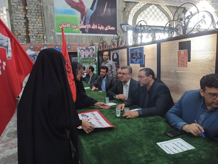 تصاویر/ نمازعبادی سیاسی جمعه کاشان