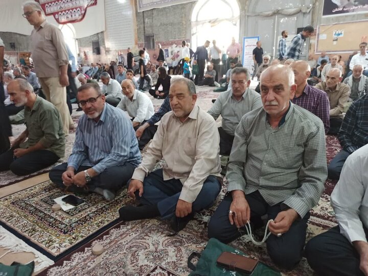 تصاویر/ نمازعبادی سیاسی جمعه کاشان