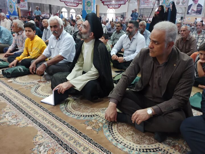 تصاویر/ نمازعبادی سیاسی جمعه کاشان