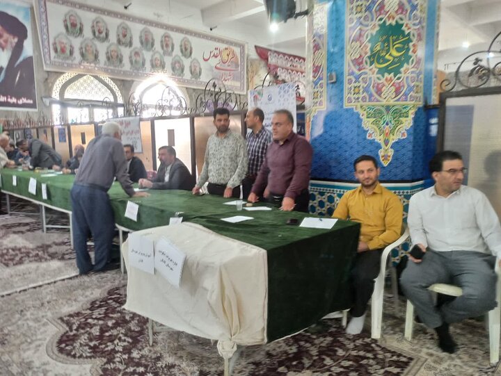 تصاویر/ نمازعبادی سیاسی جمعه کاشان