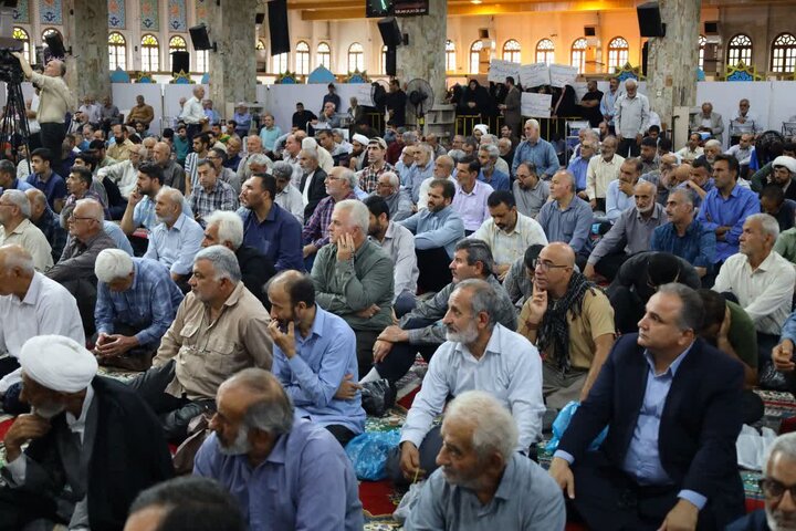 تصاویر/ نماز عبادی سیاسی جمعه در شهرستان ساری