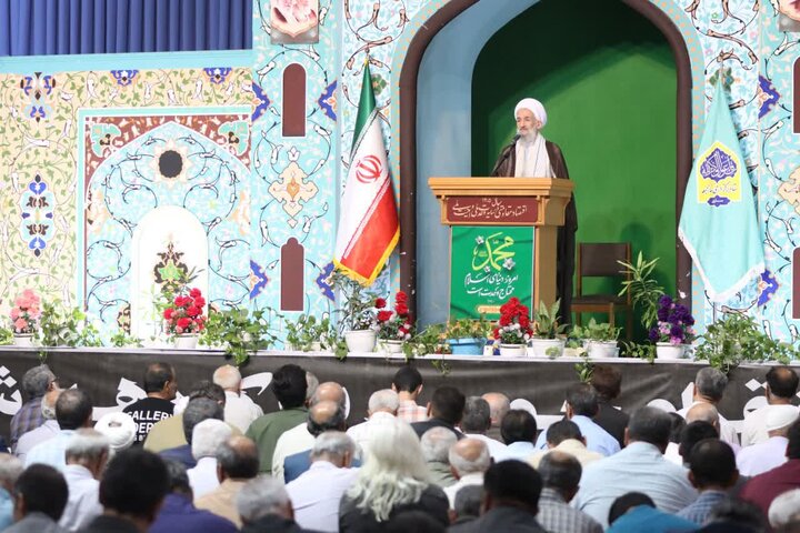 تصاویر/ نماز عبادی سیاسی جمعه در شهرستان ساری