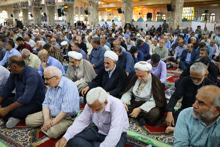 تصاویر/ نماز عبادی سیاسی جمعه در شهرستان ساری