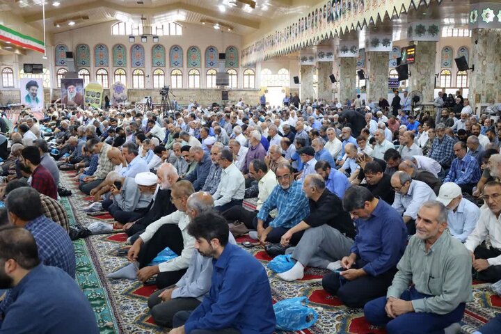 تصاویر/ نماز عبادی سیاسی جمعه در شهرستان ساری