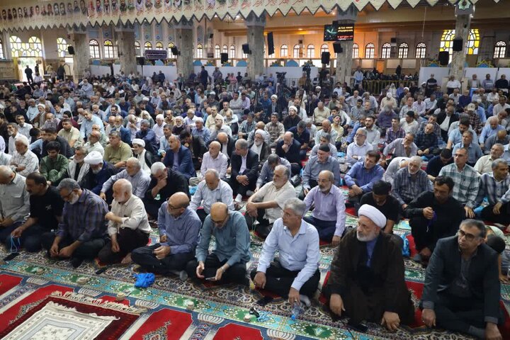 تصاویر/ نماز عبادی سیاسی جمعه در شهرستان ساری