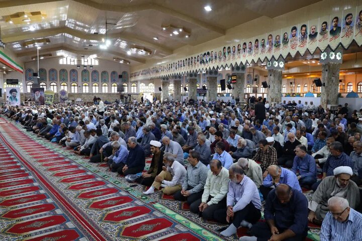 تصاویر/ نماز عبادی سیاسی جمعه در شهرستان ساری