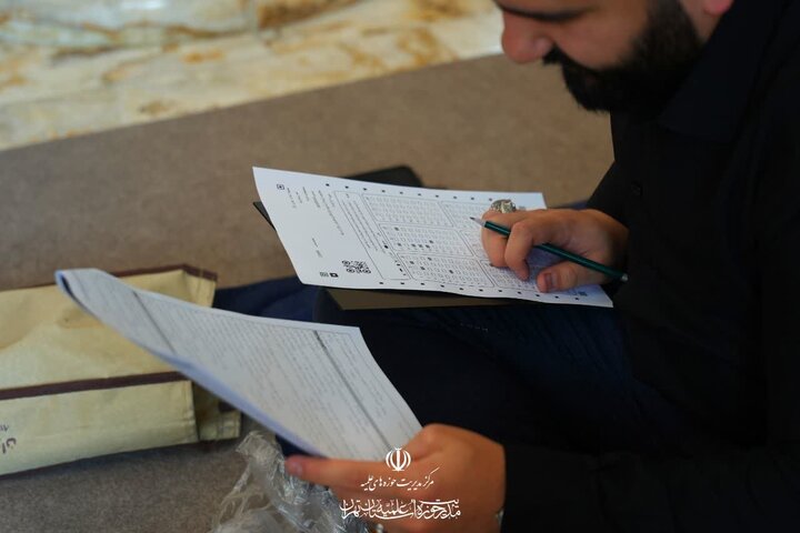 تصاویر/ برگزاری مرحله دوم آزمون طلاب جدیدالورود حوزه علمیه استان تهران