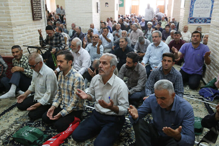 تصاویر /نماز جمعه قزوین از نگاه دوربین
