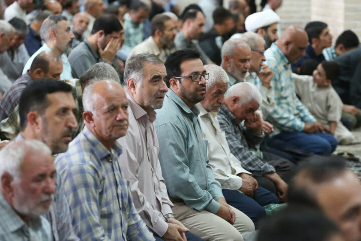 تصاویر /نماز جمعه قزوین از نگاه دوربین