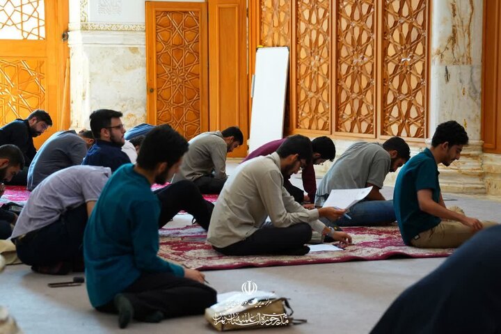 گزارش تصویری ۲ برگزاری مرحله دوم آزمون طلاب جدیدالورود حوزه علمیه استان تهران