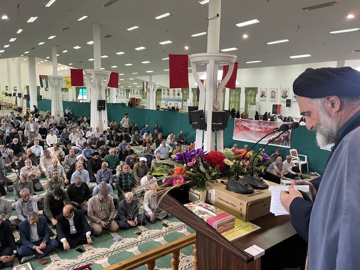 تصاویر/ نماز جمعه شهرستان نوشهر