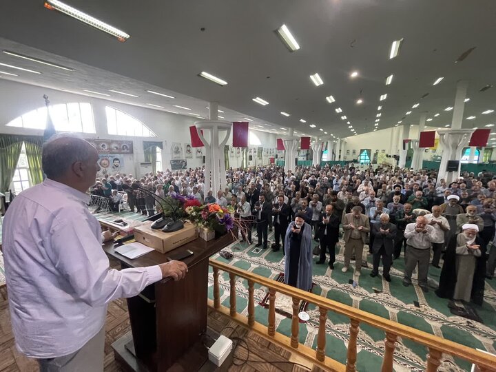 تصاویر/ نماز جمعه شهرستان نوشهر