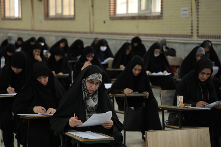 تصاویر/ برگزاری مرحله شهرستانی بخش معارفی چهل و نهمین دوره مسابقات قرآن کریم در قم