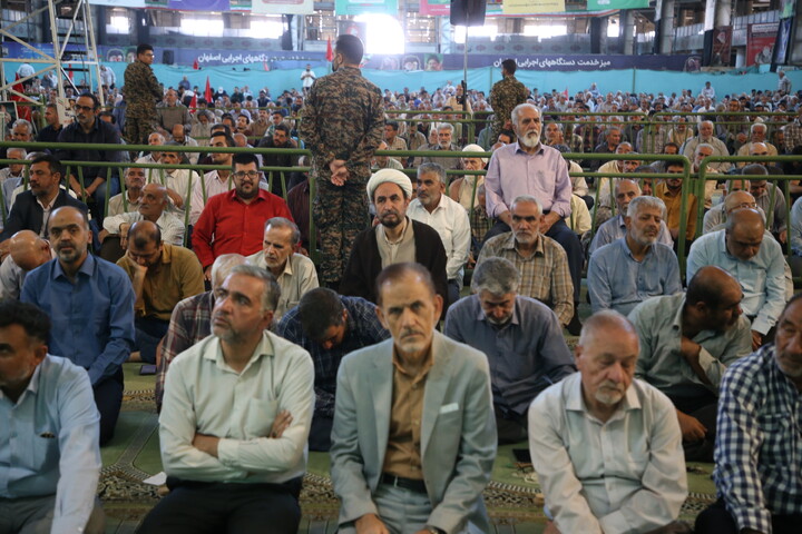 تصاویر/ نماز عبادی سیاسی جمعه اصفهان