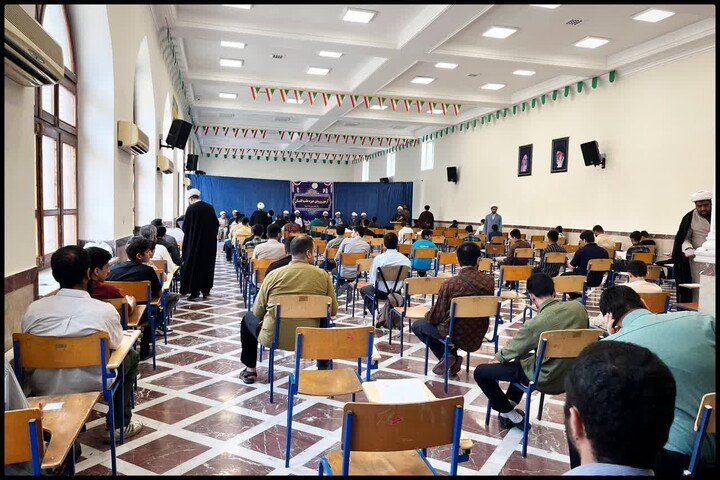 تصاویر / مرحله دوم آزمون ورودی حوزه علمیه گلستان