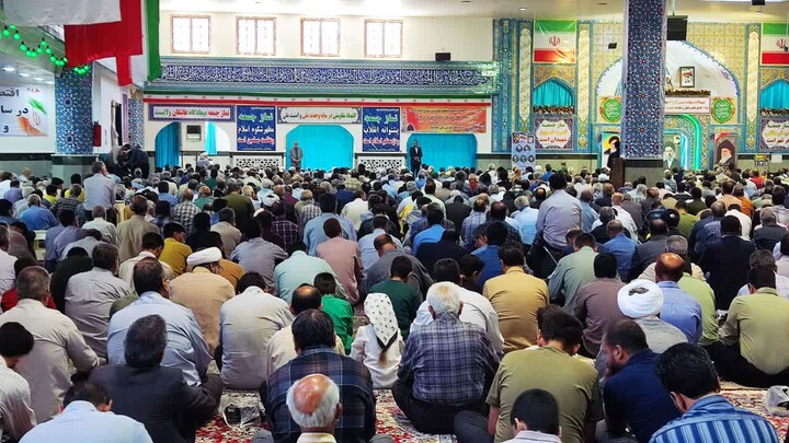 تصاویر| نماز جمعه عبادی سیاسی بیرجند