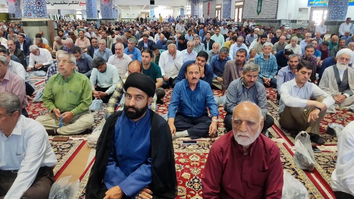 تصاویر| نماز جمعه عبادی سیاسی بیرجند