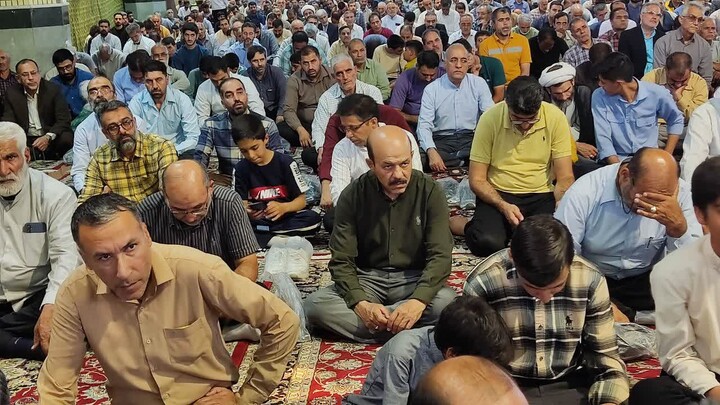 تصاویر| نماز جمعه عبادی سیاسی بیرجند