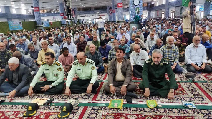 تصاویر| نماز جمعه عبادی سیاسی بیرجند