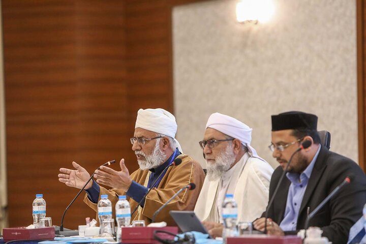 تصاویر/ نشست هم‌اندیشی شرکت کنندگان در کنفرانس وحدت اسلامی