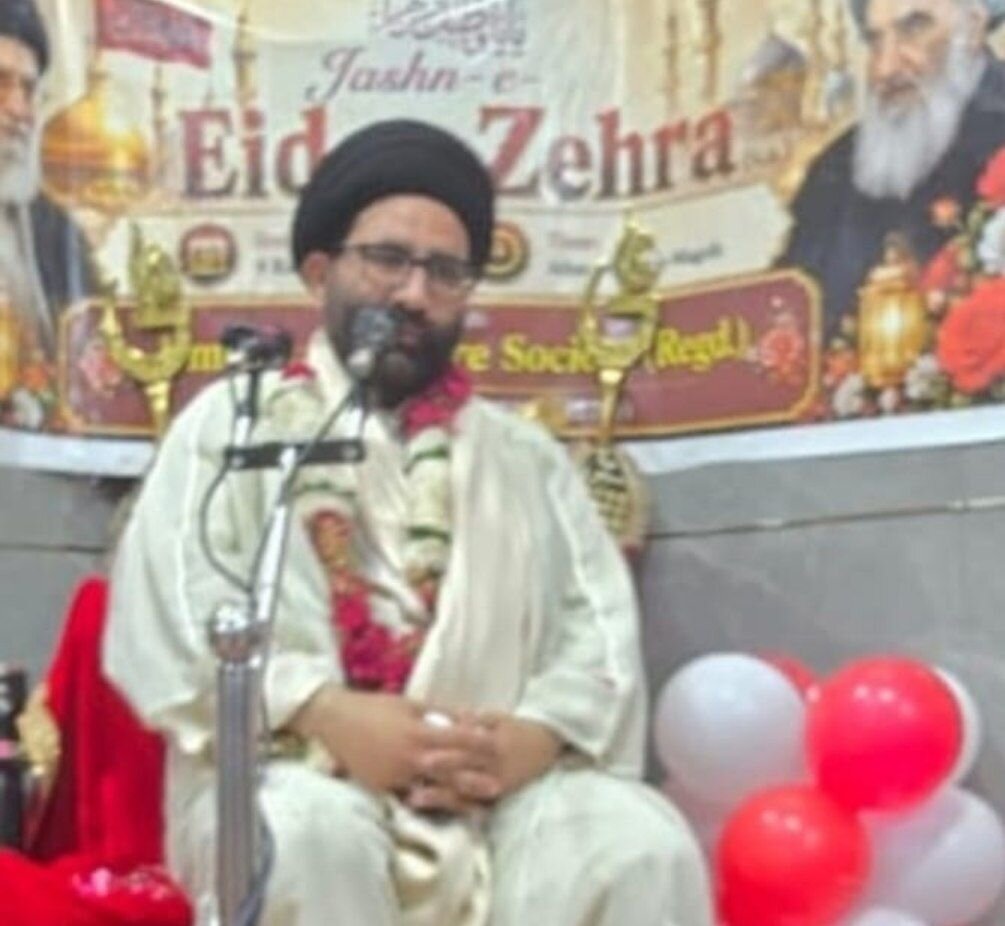 امام بارگاہ سجادیہ دہلی ہندوستان میں عظیم الشان جشنِ عیدِ زہراء