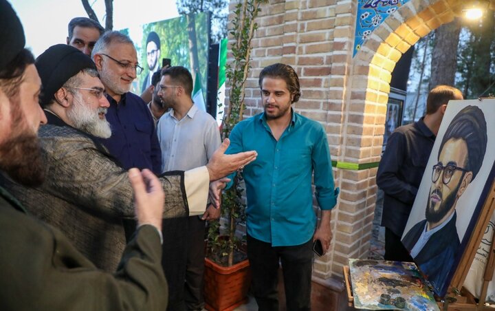 تصاویر/ مراسم رونمایی از بنای یادمان مزار شهید اندرزگو