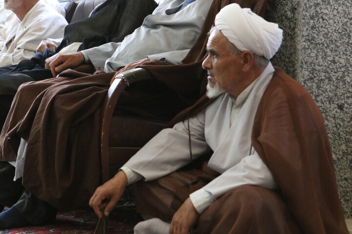 تصاویر/ درس اخلاق آیت الله موسوی اصفهانی در مسجد مدرسه علمیه آیت الله آخوند (ره)