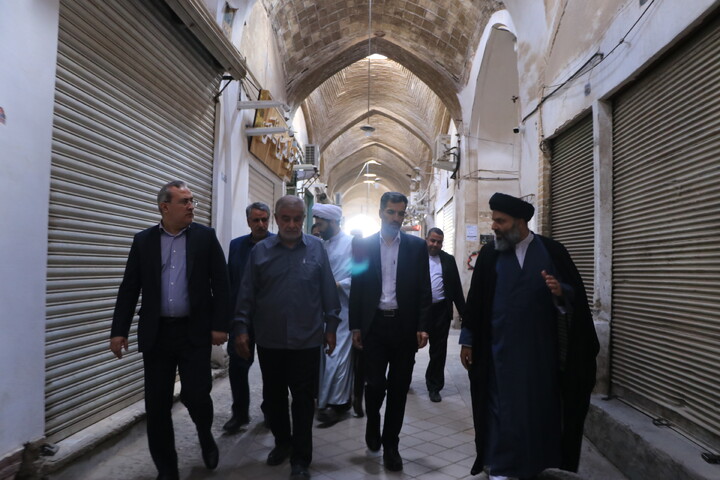 تصاویر/ بازدید رئیس کمیسیون امور داخلی کشور از مدارس علمیه یزد