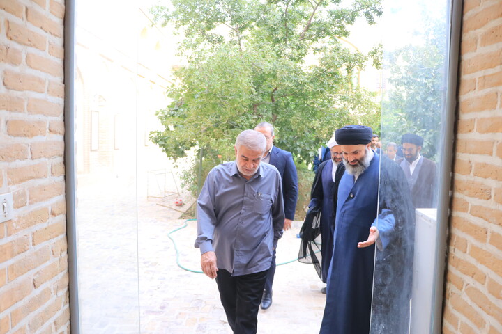 تصاویر/ بازدید رئیس کمیسیون امور داخلی کشور از مدارس علمیه یزد