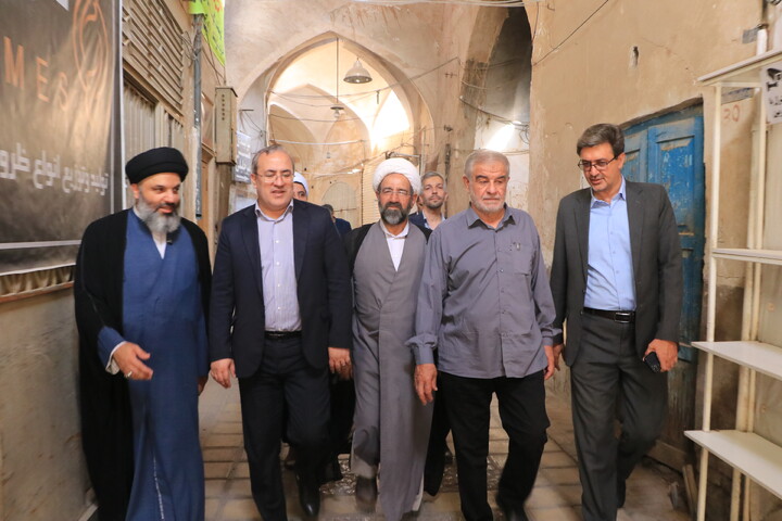 تصاویر/ بازدید رئیس کمیسیون امور داخلی کشور از مدارس علمیه یزد