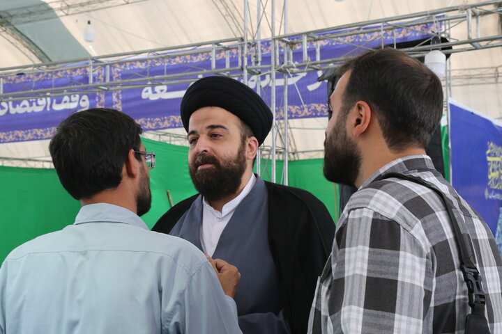 نشست خبری مدیر کل اوقاف و امور خیریه استان قم در هفته وقف
