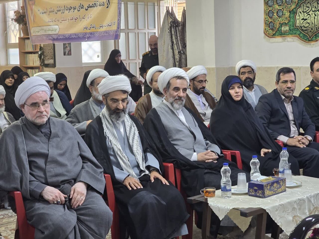 گردهمایی اساتید، مبلغان و طلاب حوزه‌های علمیه خواهران و برادران شهرستان نائین+ تصاویر