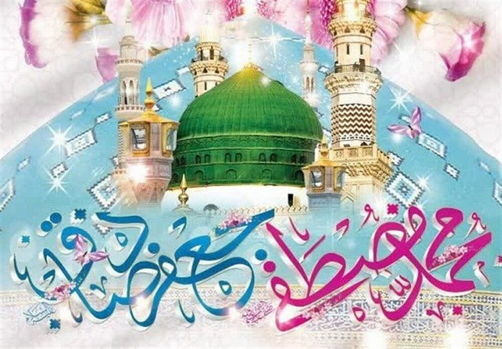 برگزاری مراسم جشن ولادت پیامبر(ص) و امام صادق(ع) در بیت آیت‌الله العظمی نوری همدانی