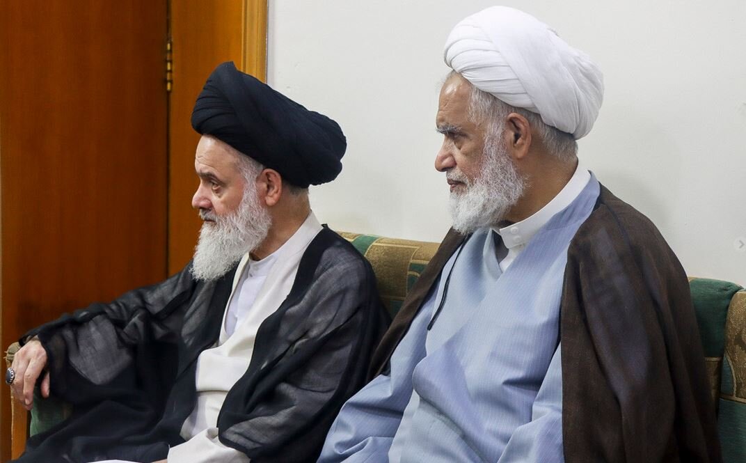 دیدار هیئت اعزامی از سوی رهبر معظم انقلاب با علمای حوزه علمیه نجف
