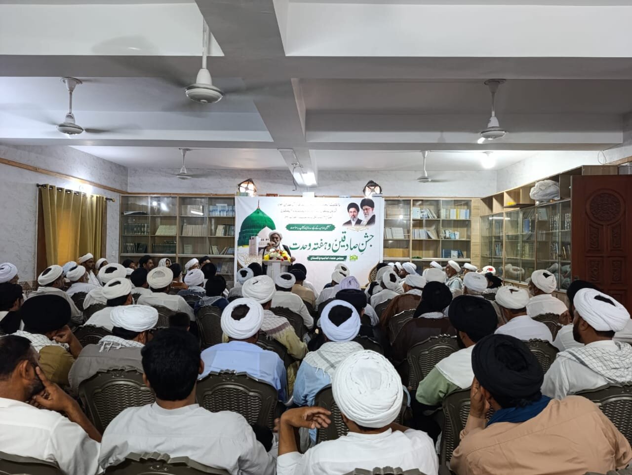 مجلسِ علماء امامیہ پاکستان کے زیرِ اہتمام جشنِ صادقینؑ و ہفتۂ وحدت کی تقریب: ظلم کے سامنے استقامت اور حق گوئی سیرتِ اہل بیتؑ کا بنیادی وصف ہے، مقررین