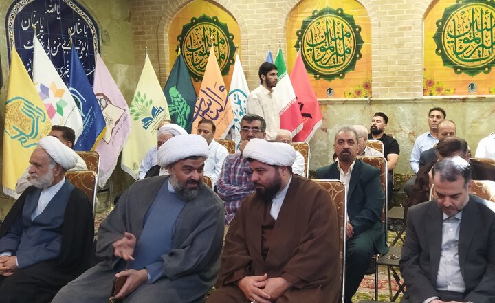 تصاویر/ مراسم عمامه گذاری طلاب مدرسه علمیه دارالسلام