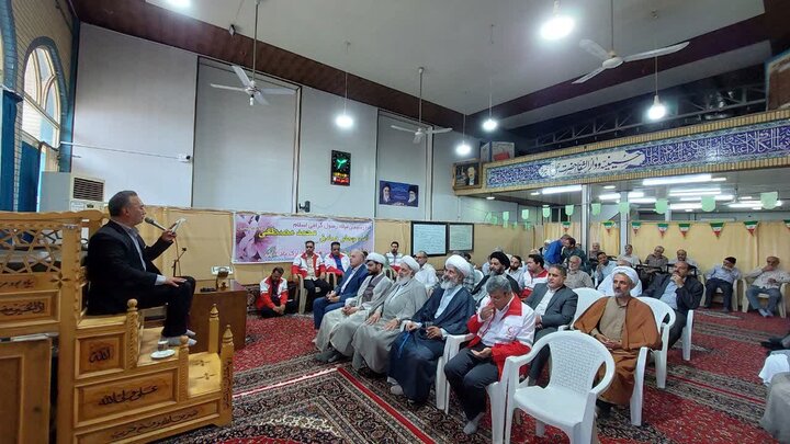 تصاویر/جشن ولادت پیامبر اکرم (ص) و امام جعفر صادق (ع) از طرف نماینده ولی‌فقیه در کاشان