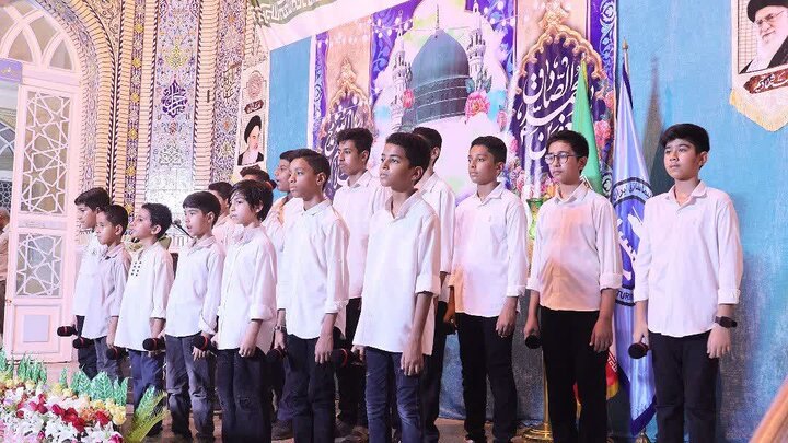 تصاویر/ جشن بزرگ امت احمد(ص) در جزیزه قشم