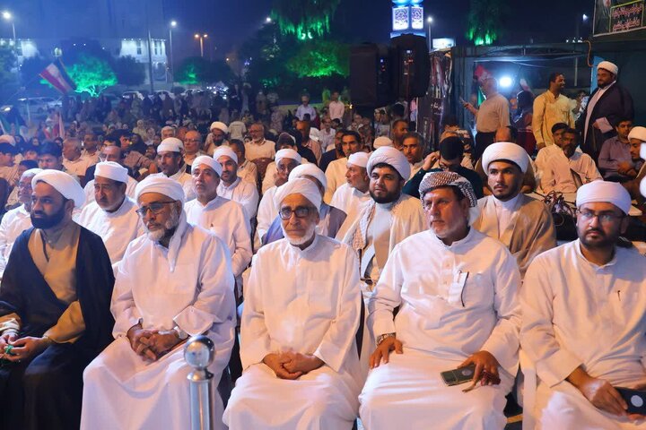 تصاویر/ جشن بزرگ امت احمد(ص) در جزیزه قشم