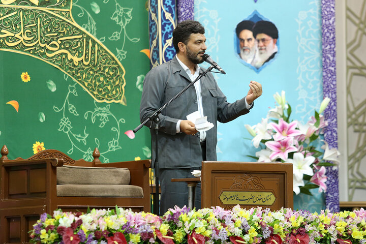 جشن سالروز میلاد پیامبر(ص) و امام صادق(ع) در حرم کریمه اهل بیت