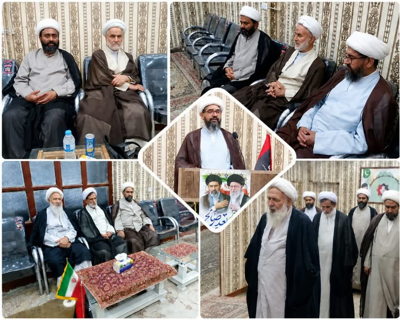 حوزہ علمیہ قم کے سطوح عالی کے اساتذہ کے وفد کا دفتر نمائندہ ولی فقیہ و قائد ملت جعفریہ پاکستان، شعبہ قم کا دورہ